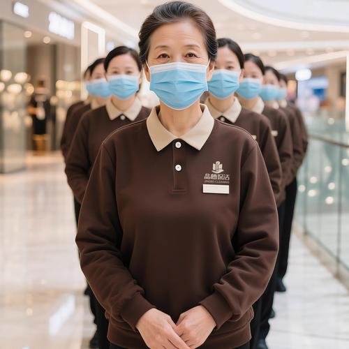 物業(yè)保潔員工作服長(zhǎng)袖酒店客房阿姨醫(yī)院家政清潔工衣衛(wèi)衣印繡